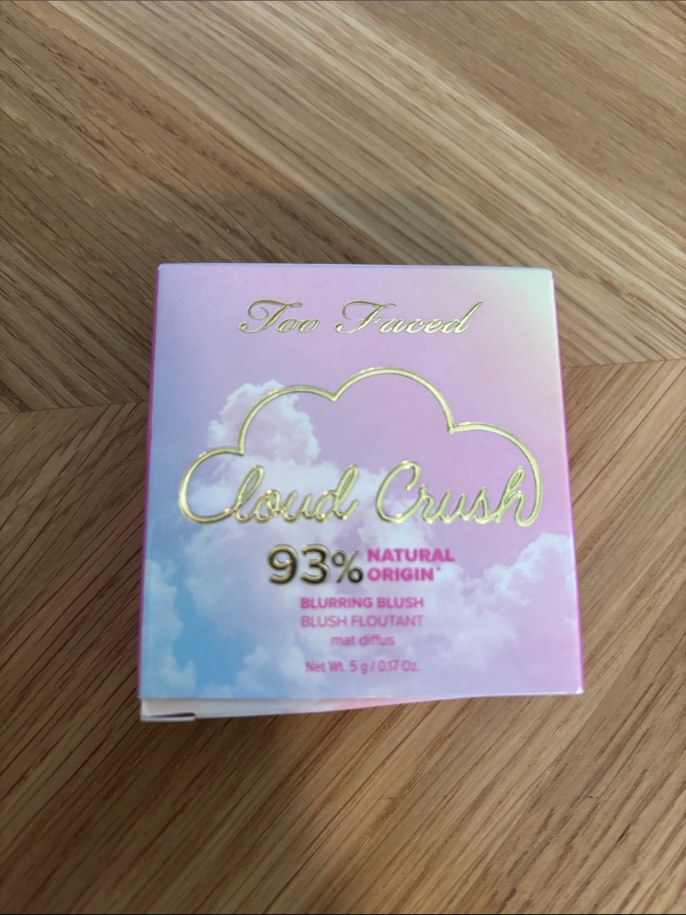 NIB Too Faced Cloud Crush Blurring Blush